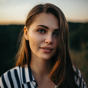woman-sunset
